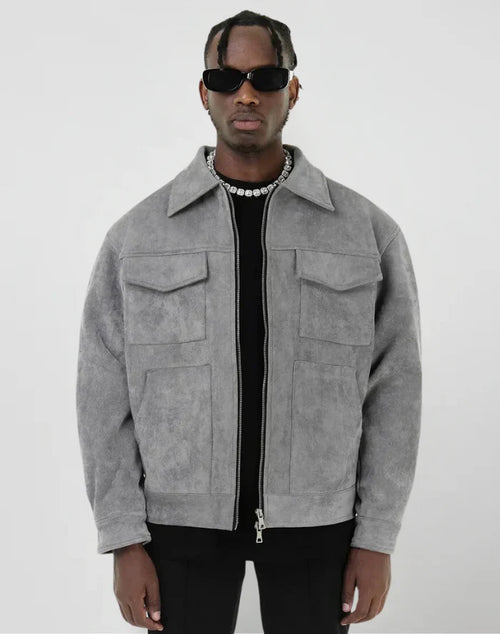 Slate Luxe Grey Jacket