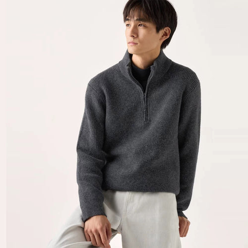 Viraler Oldmoney Knit (Half Ziper)