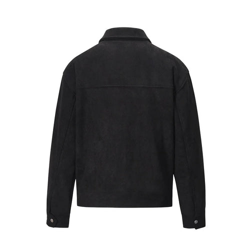 2k25 Suede Jacket Black