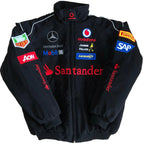 Rennjacke F1 Benz - Schwarz