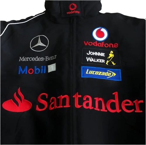 Rennjacke F1 Benz - Schwarz