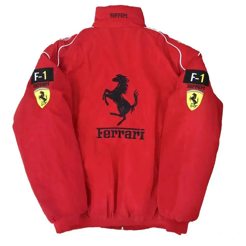 Vintage F1 Jacke - Ferrari Red