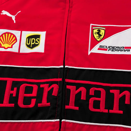 Vintage F1 Jacke - Ferrari Red